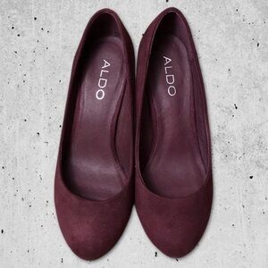 ALDO Women's Burgundy Heels